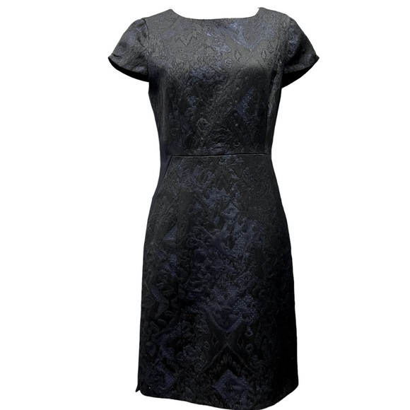 Ellie Tahari cocktail / Career dress navy blue size 6. Brand new with tag - Picture 9 of 12